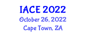 AFSA International Aluminium Conference and Exhibition (IACE) October 26, 2022 - Cape Town, South Africa