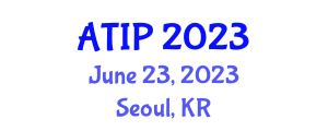 Aisa Conference on Trends in Image Processing (ATIP) June 23, 2023 - Seoul, Republic of Korea