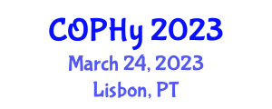 Annual Congress on Controversies in Ophthalmology (COPHy) March 24, 2023 - Lisbon, Portugal