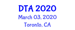 Annual Digital Talent Acquisition Summit (DTA) March 03, 2020 - Toronto, Canada