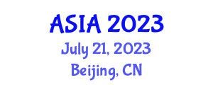 Annual Meeting of Arthroplasty Society in Asia (ASIA) July 21, 2023 - Beijing, China