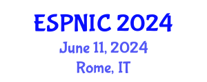 Annual Meeting of the European Society of Paediatric and Neonatal Intensive Care (ESPNIC) June 11, 2024 - Rome, Italy