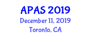 Annual People Analytics Summit (APAS) December 11, 2019 - Toronto, Canada