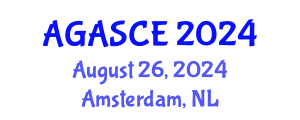 Applied Geometric Algebras in Computer Science and Engineering (AGASCE) August 26, 2024 - Amsterdam, Netherlands