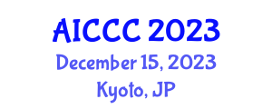 Artificial Intelligence and Cloud Computing Conference (AICCC) December 15, 2023 - Kyoto, Japan Artificial Intelligence and Cloud Computing Conference (AICCC) December 15, 2023 - Kyoto, Japan