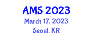 Asia-Pacific Conference on Applied Mathematics and Statistics (AMS) March 17, 2023 - Seoul, Republic of Korea