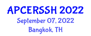 Asia Pacific Conference on Education Research ,Social Science & Humanities (APCERSSH) September 07, 2022 - Bangkok, Thailand