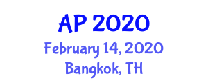 Asia-Pacific Conference on Global Business, Economics, Finance and Management Sciences (AP) February 14, 2020 - Bangkok, Thailand