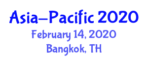 Asia-Pacific Conference on Global Business, Economics, Finance and Management Sciences (Asia-Pacific) February 14, 2020 - Bangkok, Thailand