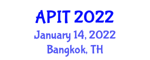 Asia Pacific Information Technology Conference (APIT) January 14, 2022 - Bangkok, Thailand