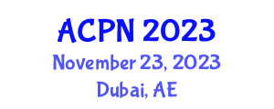 Asian Congress of Pediatric Nephrology (ACPN) November 23, 2023 - Dubai, United Arab Emirates