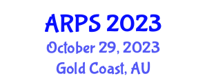 Australasian Radiation Protection Society (ARPS) October 29, 2023 - Gold Coast, Australia