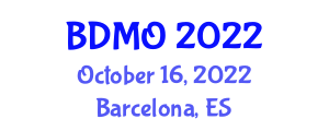 Big Data Modeling and Optimization (BDMO) October 16, 2022 - Barcelona, Spain