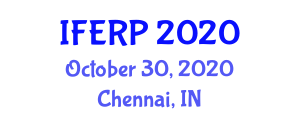 Blockchain Technology (IFERP) October 30, 2020 - Chennai, India