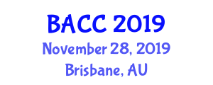 Brisbane Aged Care Conference (BACC) November 28, 2019 - Brisbane, Australia