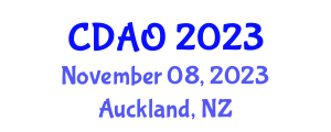 Chief Data and Analytics Officer (CDAO) November 08, 2023 - Auckland, New Zealand Chief Data and Analytics Officer (CDAO) November 08, 2023 - Auckland, New Zealand