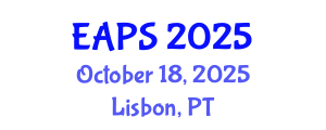 Congress of the European Academy of Paediatric Societies (EAPS) October 18, 2025 - Lisbon, Portugal