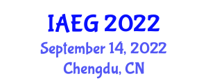 Congress of the International Association for Engineering Geology and the Environment (IAEG) September 14, 2022 - Chengdu, China