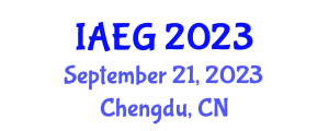 Congress of the International Association for Engineering Geology and the Environment (IAEG) September 21, 2023 - Chengdu, China