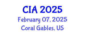 Critical Issues America (CIA) February 07, 2025 - Coral Gables, United States