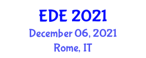 Euro Diabetes and Endocrinology Congress (EDE) December 06, 2021 - Rome, Italy