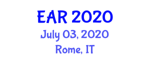 European Academic Research Conference on Global Business, Economics, Finance and Management Sciences (EAR) July 03, 2020 - Rome, Italy