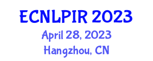 European Conference on Natural Language Processing and Information Retrieval (ECNLPIR) April 28, 2023 - Hangzhou, China