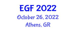 European Graphene Forum (EGF) October 26, 2022 - Athens, Greece
