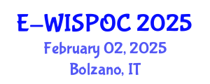 European-Winter School on Physical Organic Chemistry (E-WISPOC) February 02, 2025 - Bolzano, Italy