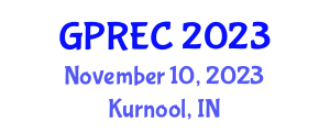 Generic and Pedagogical Research Evolutions in Civil Engineering and its Allied Sciences (GPREC) November 10, 2023 - Kurnool, India