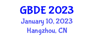 Global Big Data Engineering Symposium (GBDE) January 10, 2023 - Hangzhou, China