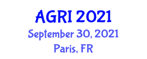 Global Conference on Agriculture and Horticulture (AGRI) September 30, 2021 - Paris, France