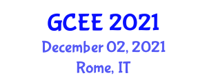 Global Conference on Electrical and Electronics (GCEE) December 02, 2021 - Rome, Italy