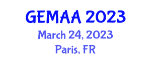 Global Experts meet on Astronomy and Astrophysics (GEMAA) March 24, 2023 - Paris, France