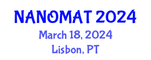 Global Summit on Nanomaterials: Applications and Properties (NANOMAT) March 18, 2024 - Lisbon, Portugal