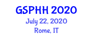 Global Summit on Public Health and Healthcare (GSPHH) July 22, 2020 - Rome, Italy