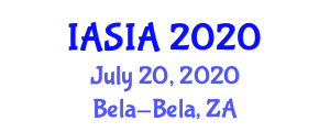 International Association of Schools and Institutes of Administration (IASIA) July 20, 2020 - Bela-Bela, South Africa