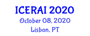 International Conference and Exhibition on Robotics and Artificial Intelligence (ICERAI) October 08, 2020 - Lisbon, Portugal