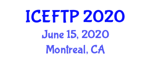 International Conference and Expo on Food Technology Probiotics (ICEFTP) June 15, 2020 - Montreal, Canada