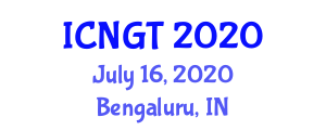 International Conference Next Generation Testing (ICNGT) July 16, 2020 - Bengaluru, India