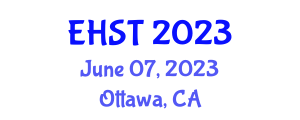 International Conference of Energy Harvesting, Storage, and Transfer (EHST) June 07, 2023 - Ottawa, Canada
