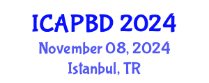 International Conference on Abnormal Psychology and Bipolar Disorder (ICAPBD) November 08, 2024 - Istanbul, Turkey