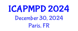 International Conference on Abnormal Psychology and Multiple Personality Disorder (ICAPMPD) December 30, 2024 - Paris, France