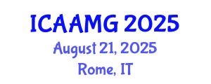 International Conference on Academic Art, Museums and Galleries (ICAAMG) August 21, 2025 - Rome, Italy International Conference on Academic Art, Museums and Galleries (ICAAMG) August 21, 2025 - Rome, Italy