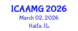 International Conference on Academic Art, Museums and Galleries (ICAAMG) March 02, 2026 - Haifa, Israel International Conference on Academic Art, Museums and Galleries (ICAAMG) March 02, 2026 - Haifa, Israel