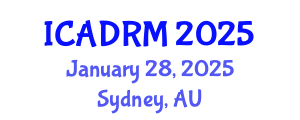 International Conference on Academic Disciplines and Research Methodology (ICADRM) January 28, 2025 - Sydney, Australia