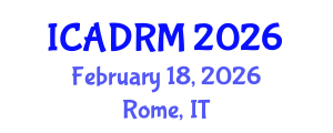 International Conference on Academic Disciplines and Research Methodology (ICADRM) February 18, 2026 - Rome, Italy