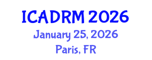 International Conference on Academic Disciplines and Research Methodology (ICADRM) January 25, 2026 - Paris, France