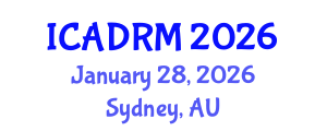 International Conference on Academic Disciplines and Research Methodology (ICADRM) January 28, 2026 - Sydney, Australia