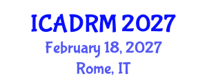 International Conference on Academic Disciplines and Research Methodology (ICADRM) February 18, 2027 - Rome, Italy